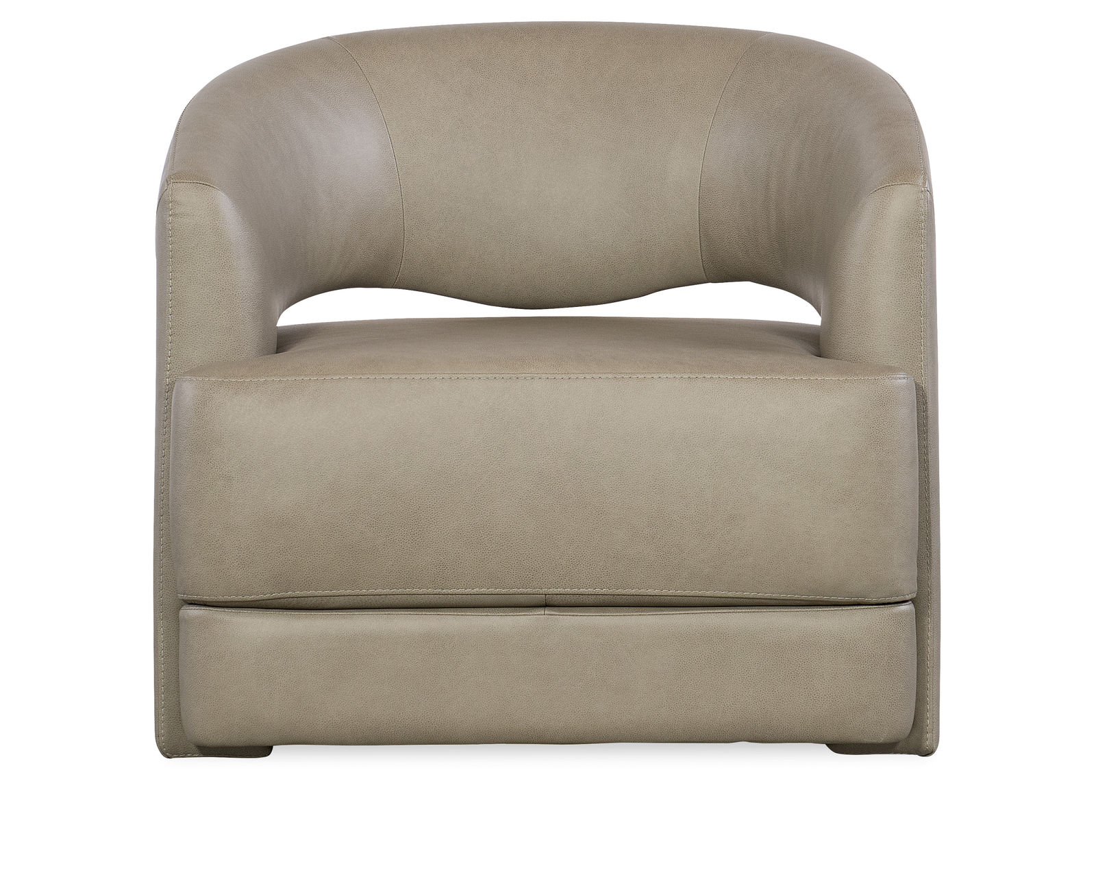 Keys Leather Sofa 97" (In stock) - Keys Swivel Chair