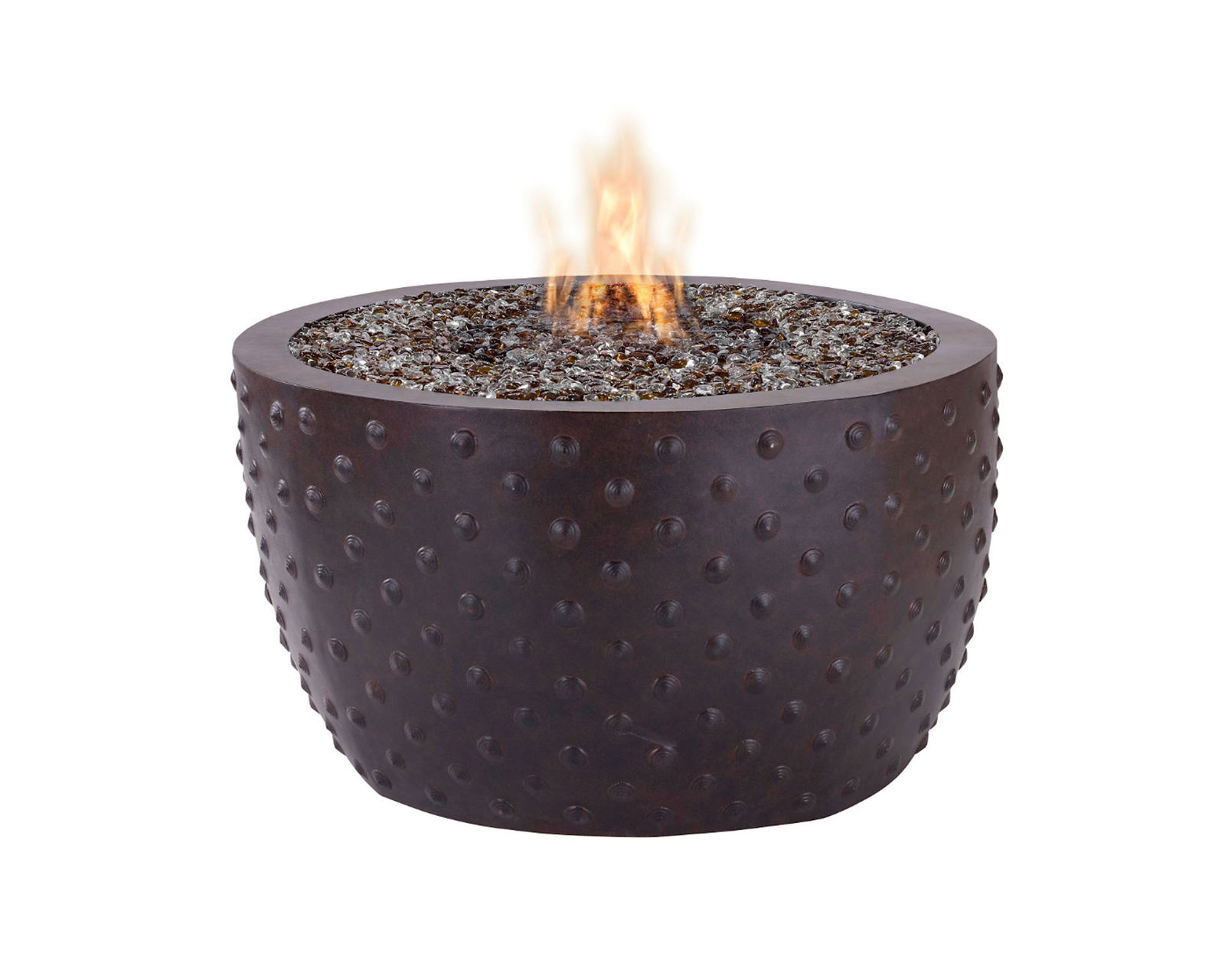 Hemingway Chesterfield Livingroom (Made to order fabrics) - Hemingway Gas Fire Pit