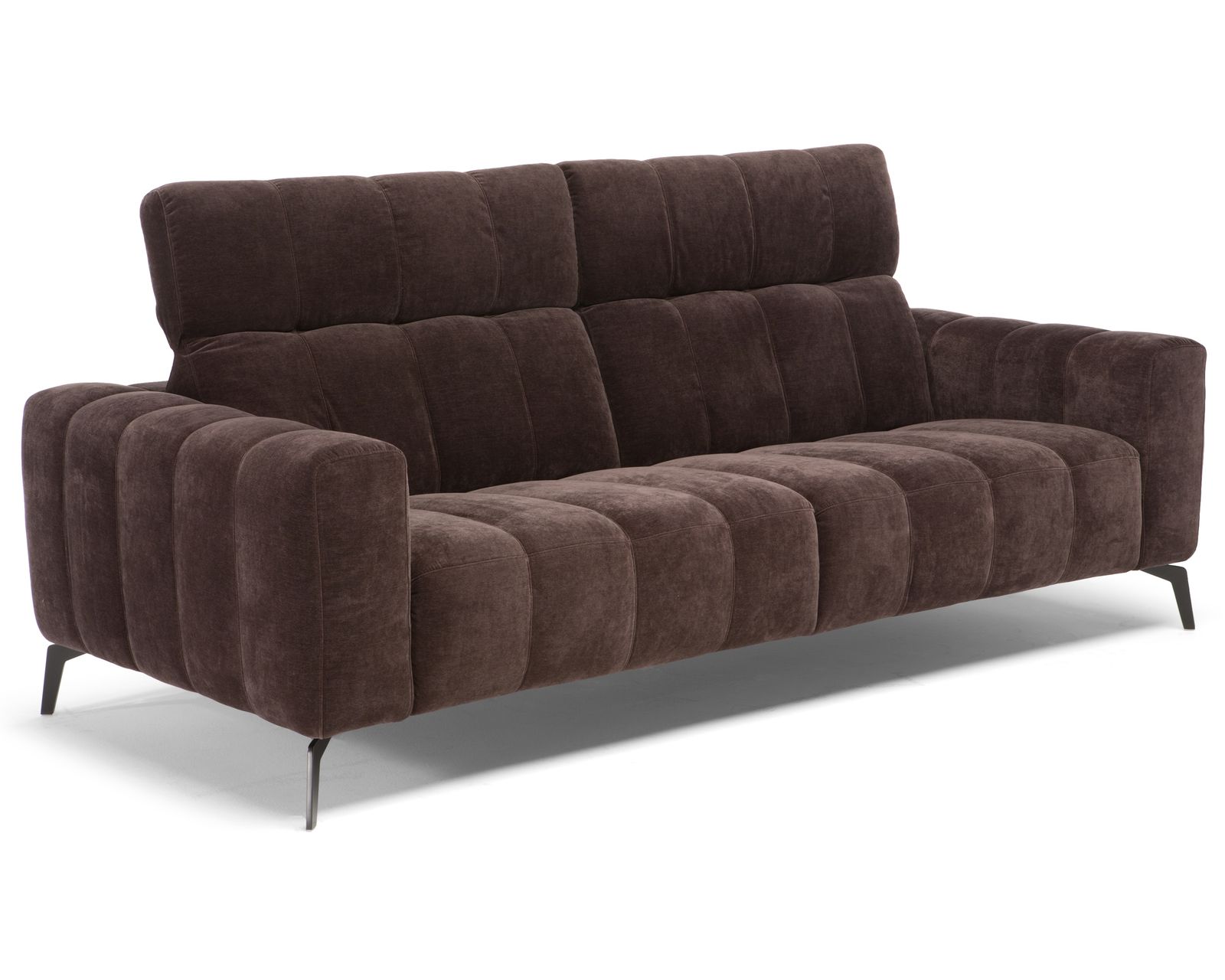 Portento C142 Sofa (91") +40 fabrics - Manual adjustable headrests