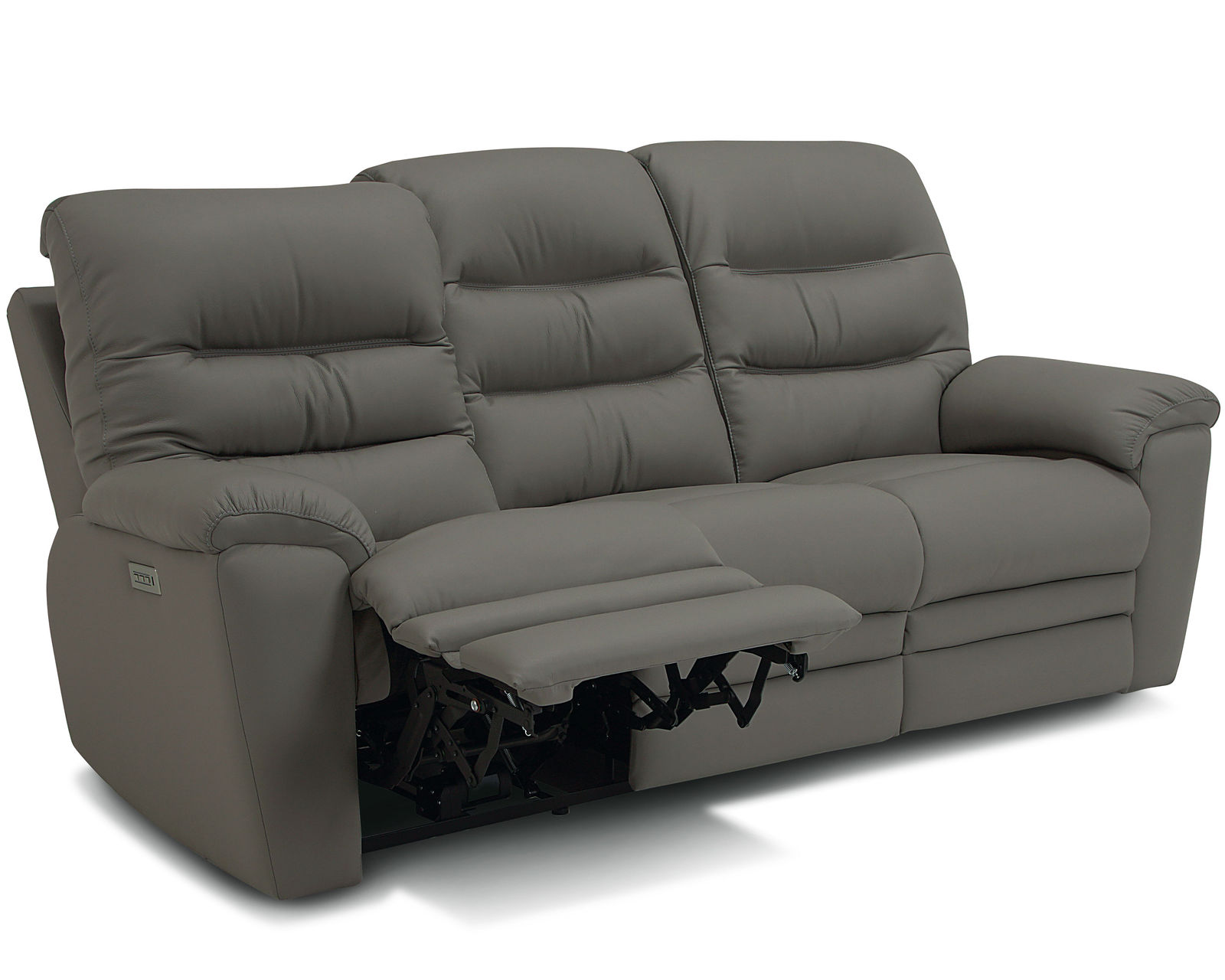 Keiran 41500 Power Power Headrest Power Reclining Sofa (88") +100 leathers - Keiran 88" Power Headrest Power Reclining Sofa