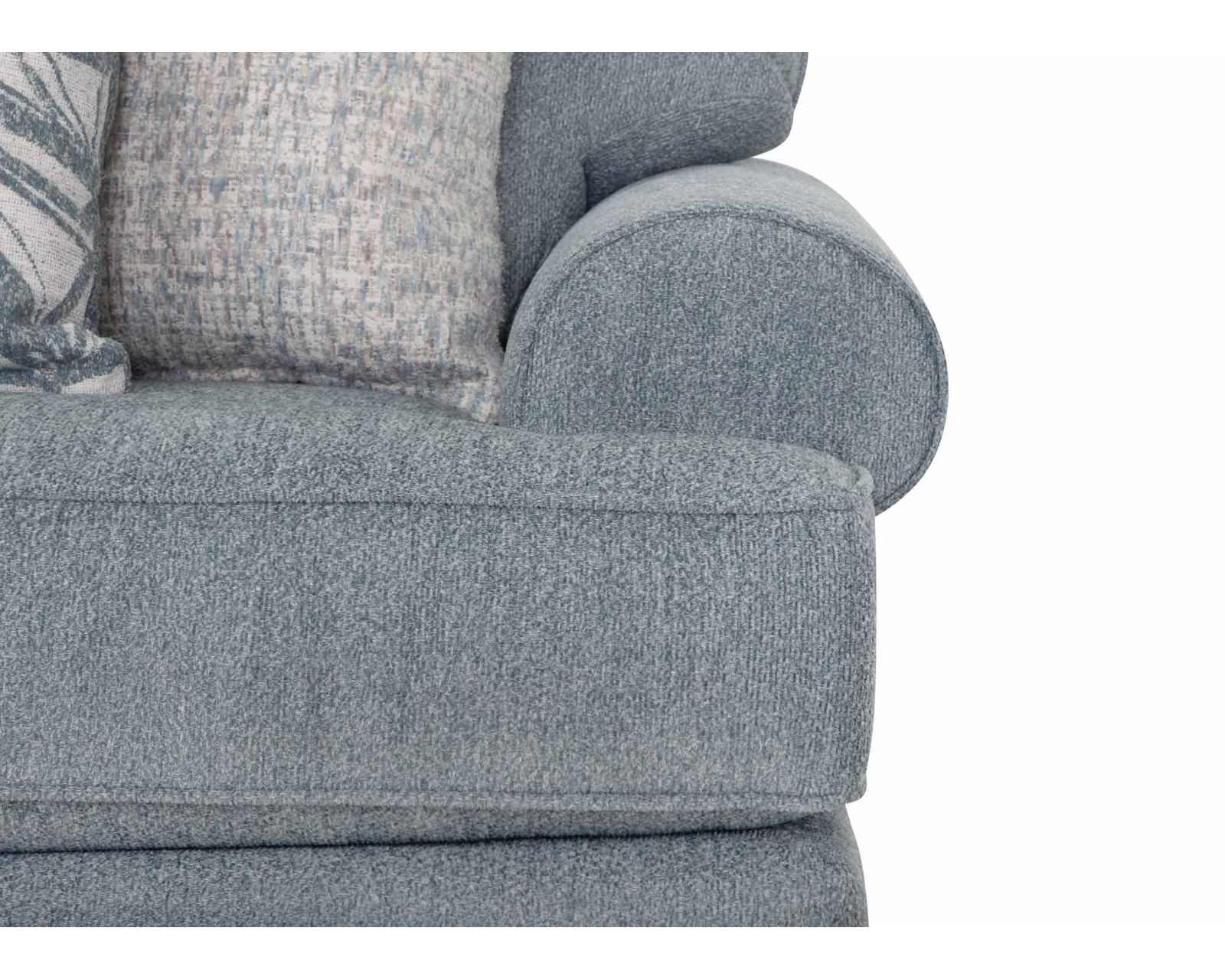 Morgan 97" Sofa (Coastal-Inspired Style. Relaxed Comfort) - Love the Designer Look. Love the Franklin Price.
