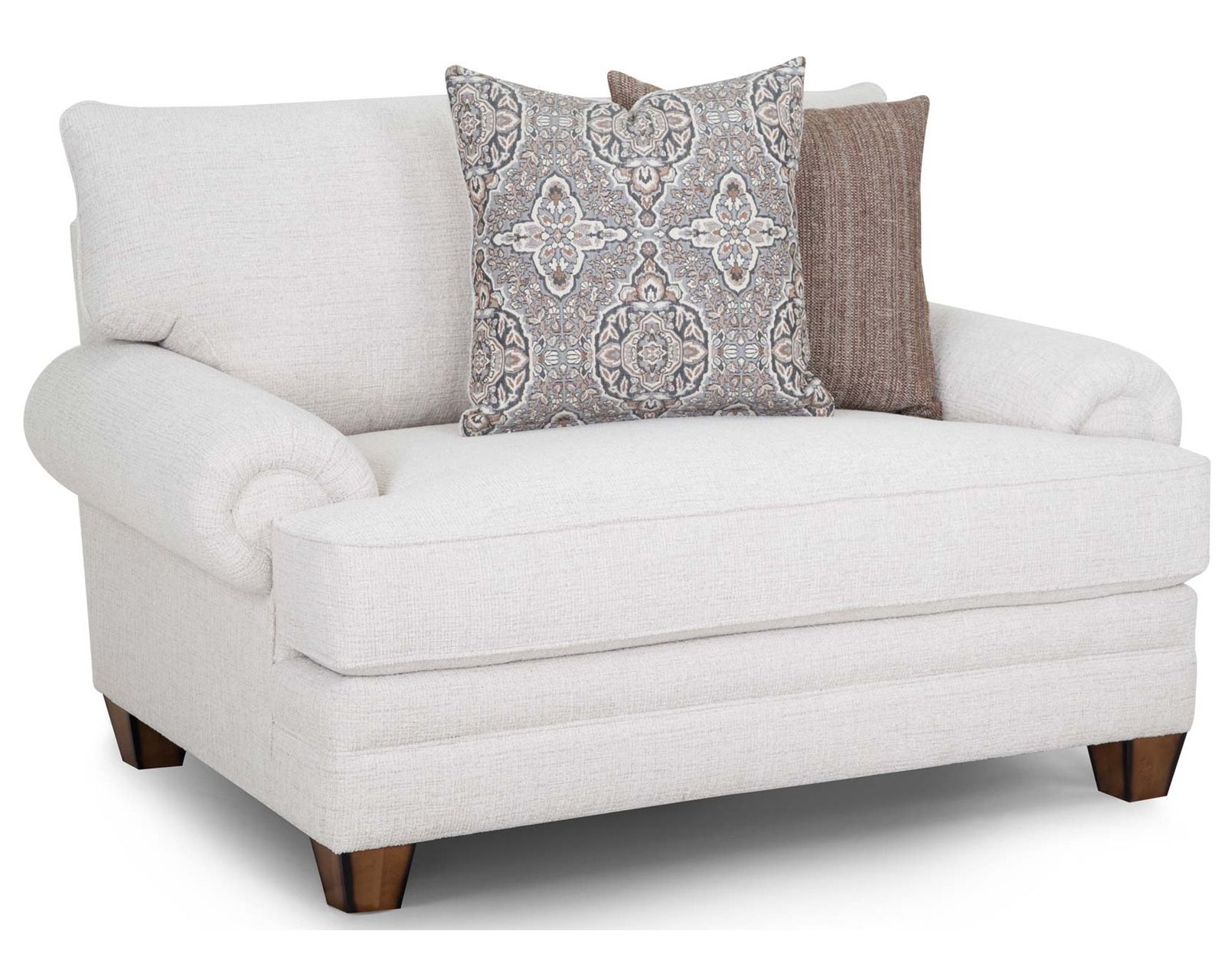 Redcliffe 101" Wide Sofa (Timeless Comfort with a Fresh, Designer-Curated Look) - Redcliffe Chair and a Half