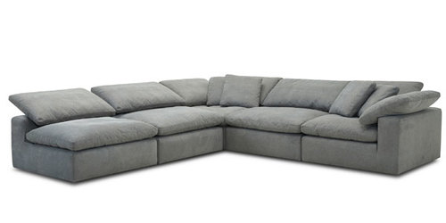 Layout A: Five Piece Sectional 132" x 135"