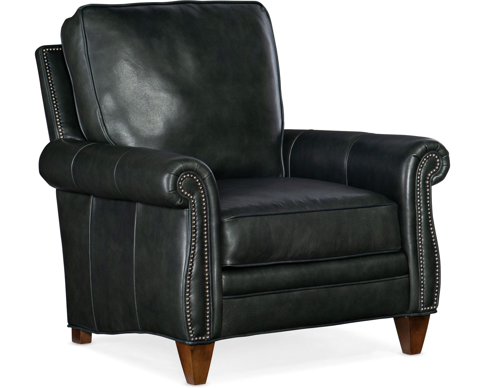 Bradington Young Reddish 579 Chair (12 leathers) 8-Way Hand Tie