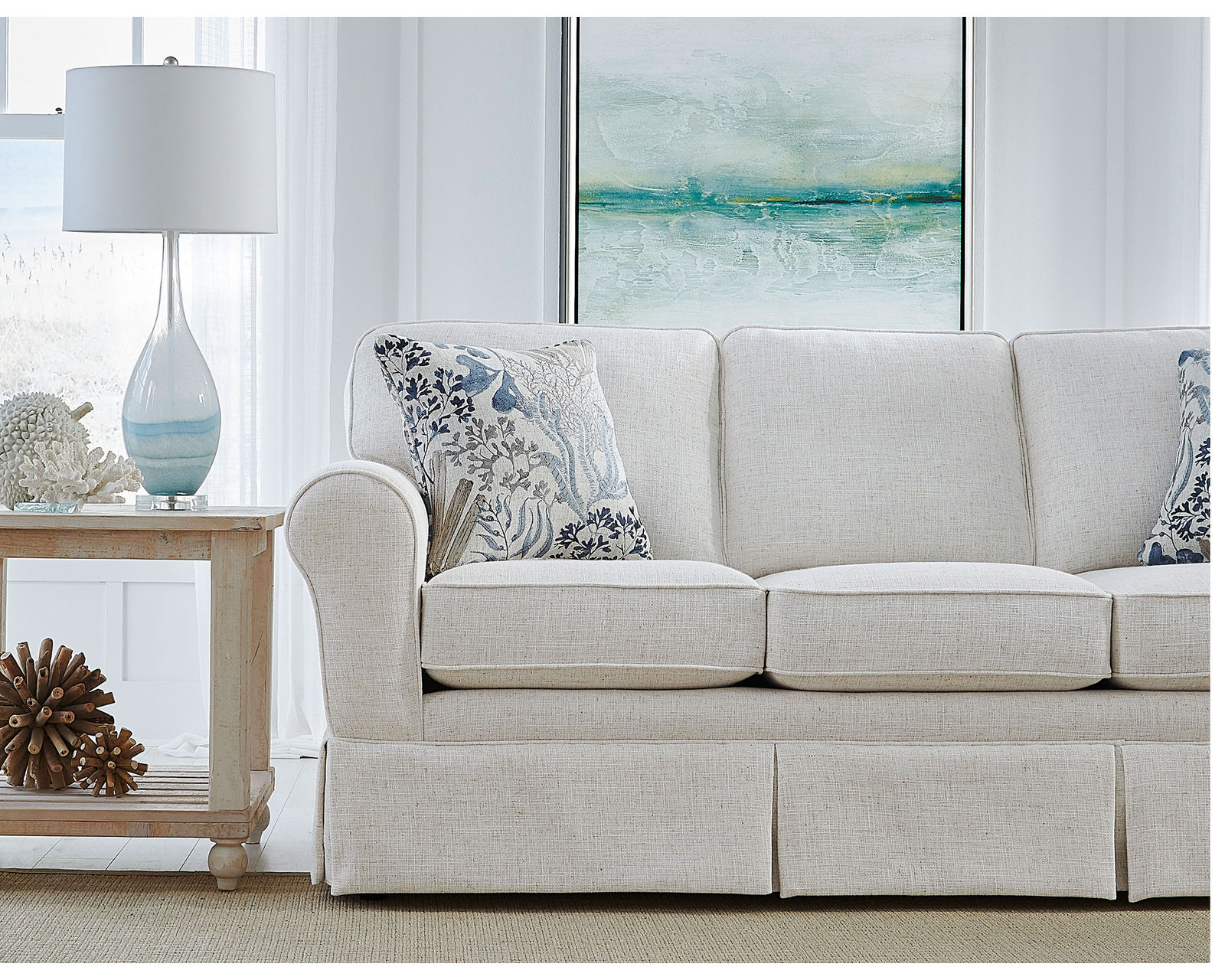 Susanna Stationary Sofa (+139 fabrics) 83" - Susanna 83" Sofa
