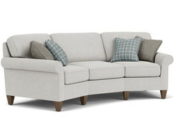 Westside 5979 Curved Conversation Sofa (100+ fabrics) 101"