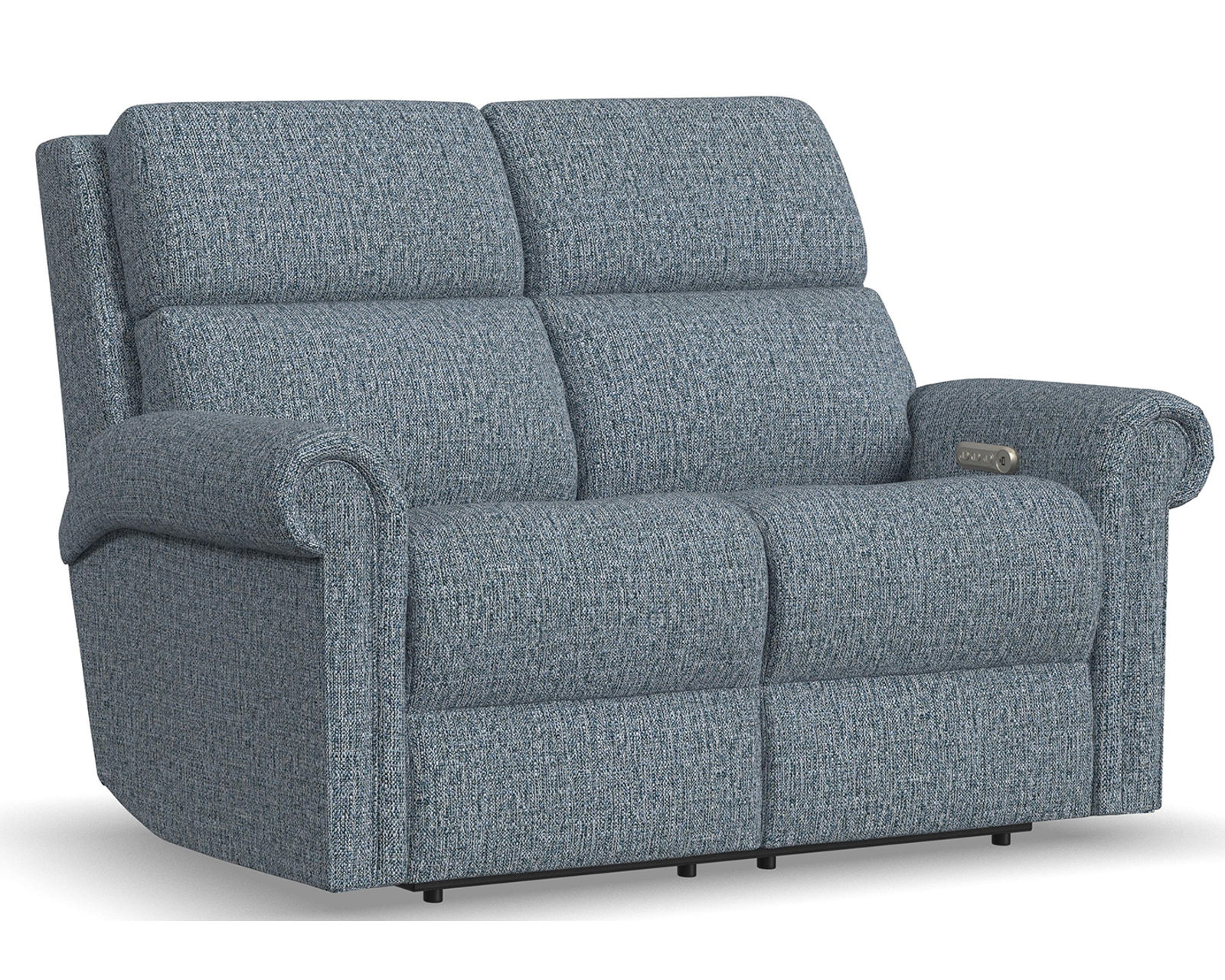 Bernard Triple Power Zero Gravity Reclining Console Loveseat (+90 fabrics) - Bernard Triple Power Reclining Loveseat