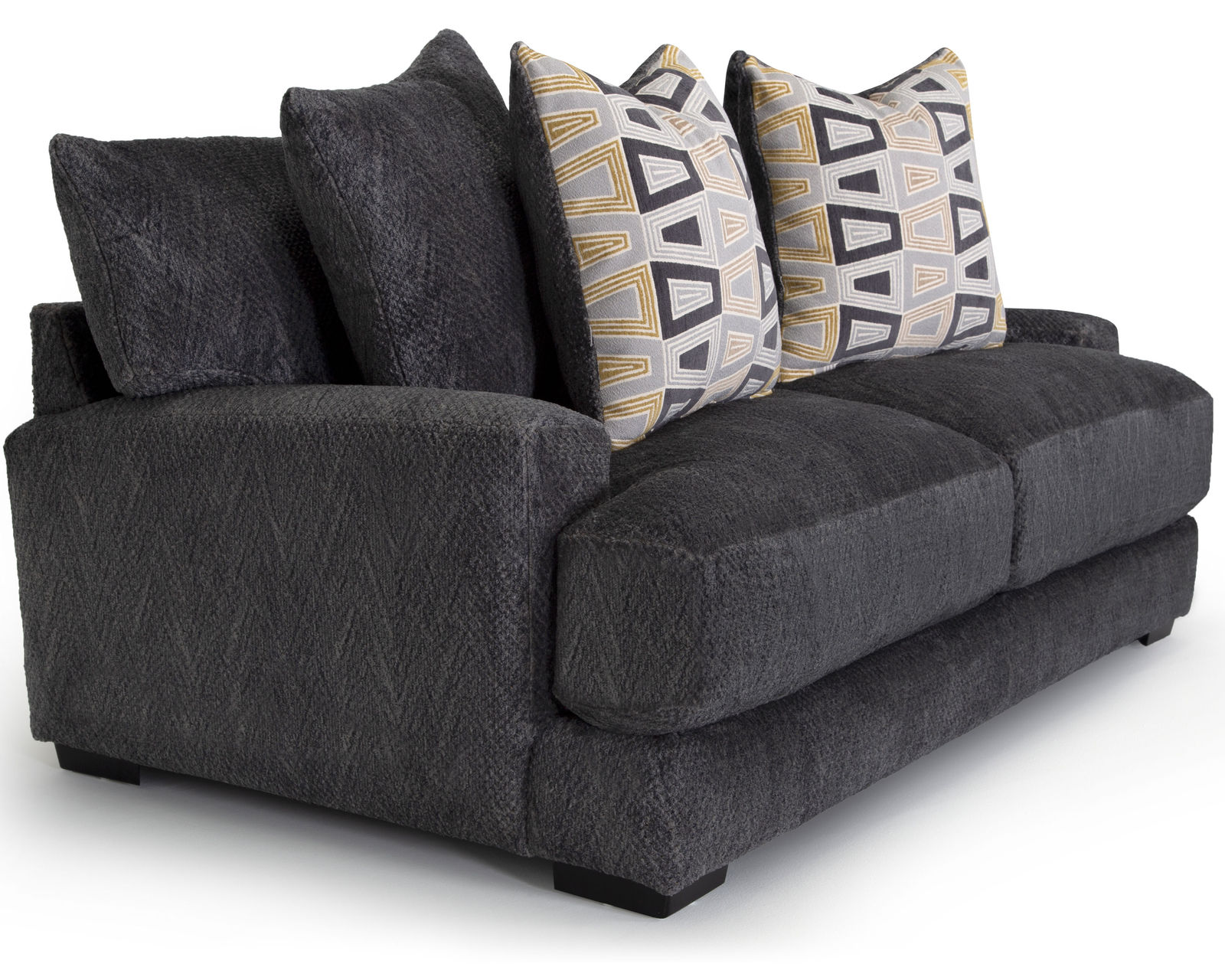 Flint 87" Stationary Sofa (Includes Pillows) - Flint 87" Stationary Sofa