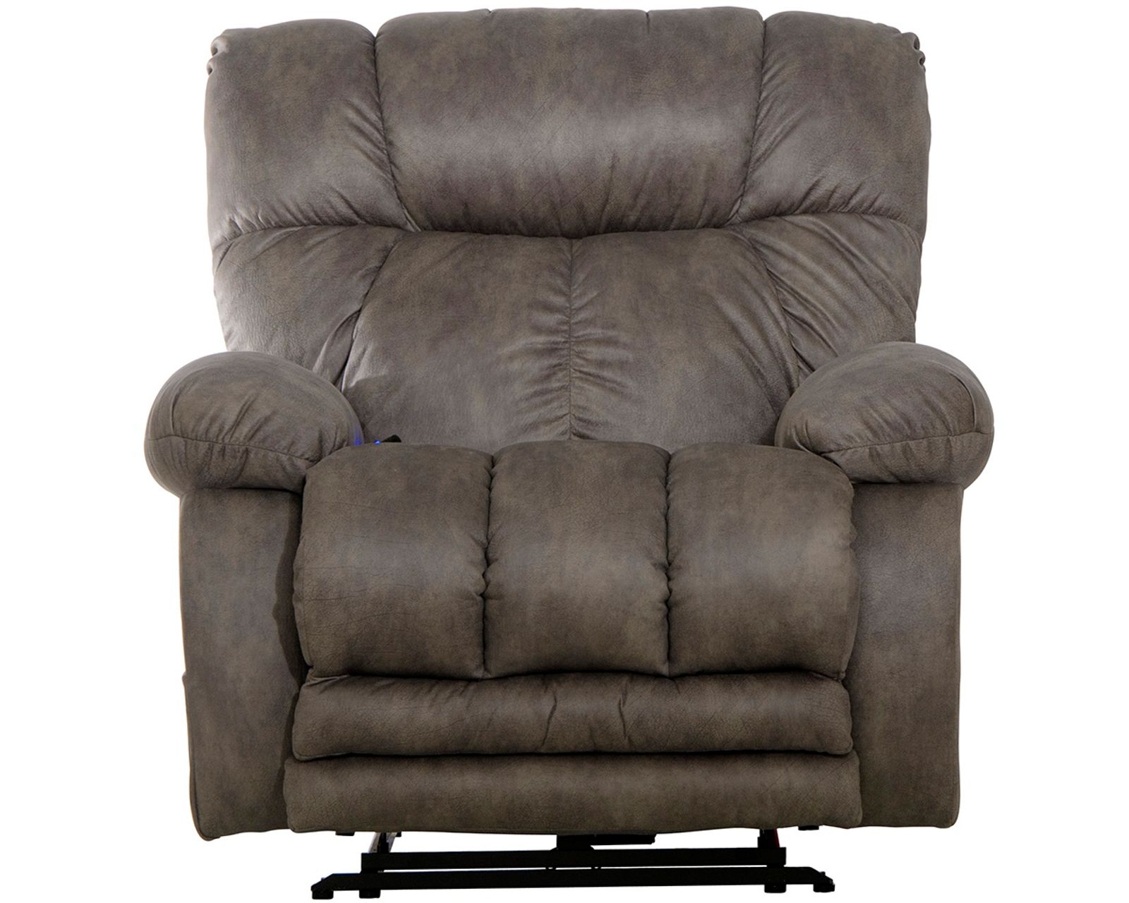 Dawkins Big Man's Lay Flat Power Recliner with Extended Ottoman Big and Tall Comfort (RATED 400 LBS.) 2 colors