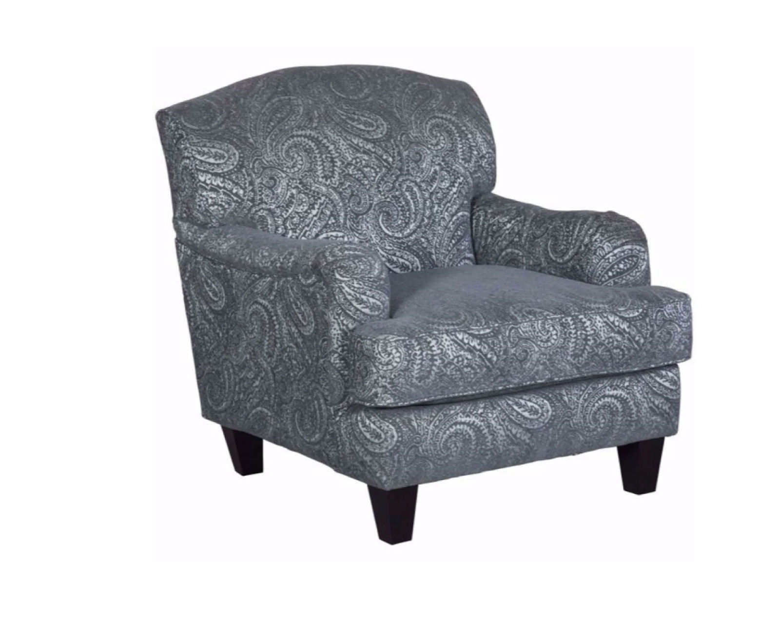 Sweater Bone 91" Sofa (Includes Pillows - Performance Fabric) - Bono Cobalt Accent Chair