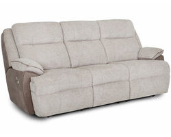 Broderick Two Tone 90" Power Reclining Sofa