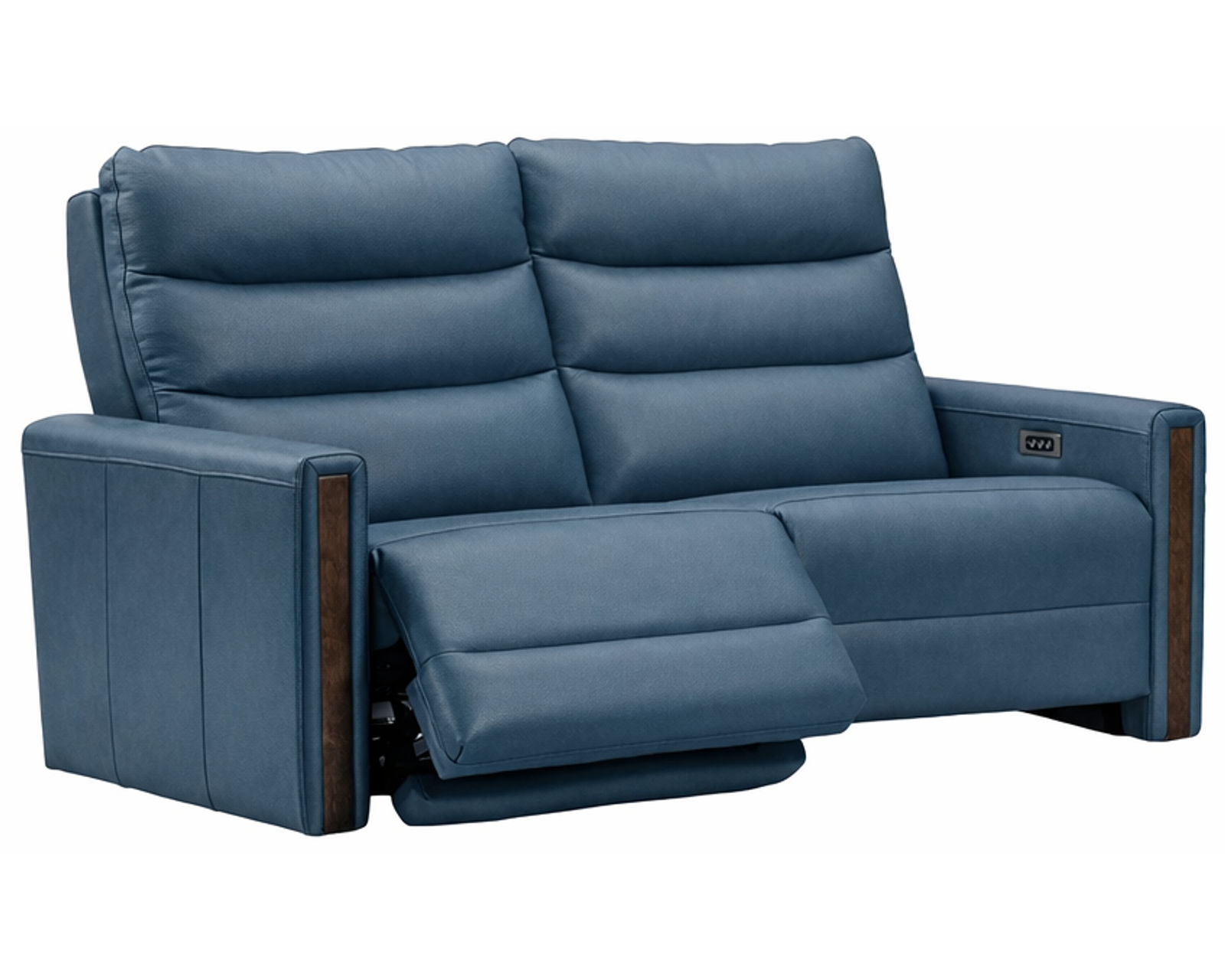 Fatima Dual Power Reclining Sofa — Available in Standard & Wide Cushions, 140+ Leather Options, and 74", 79", or 106" Widths - Endless Custom Options. One Perfect Fit.