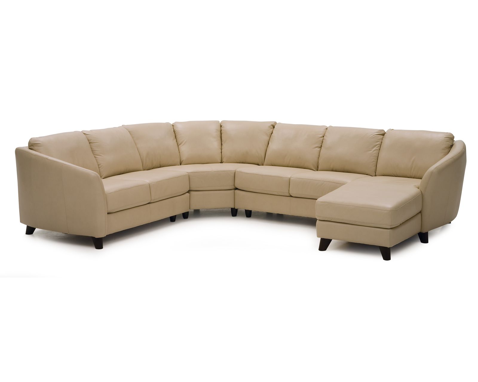 Alula 77427 Sectional (+50 fabrics) - Layout A: Four Piece Sectional 99" x 122" x 62"