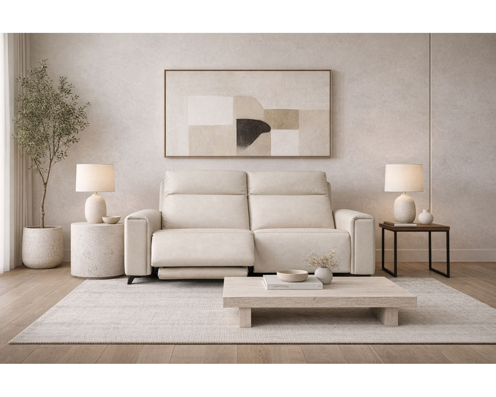Fabrice Dual Power Reclining Sofa — Available in Standard & Wide Cushions, 140+ Leather Options, and 82", 86", or 114" Widths - Your Style, Your Comfort, Your Price Point