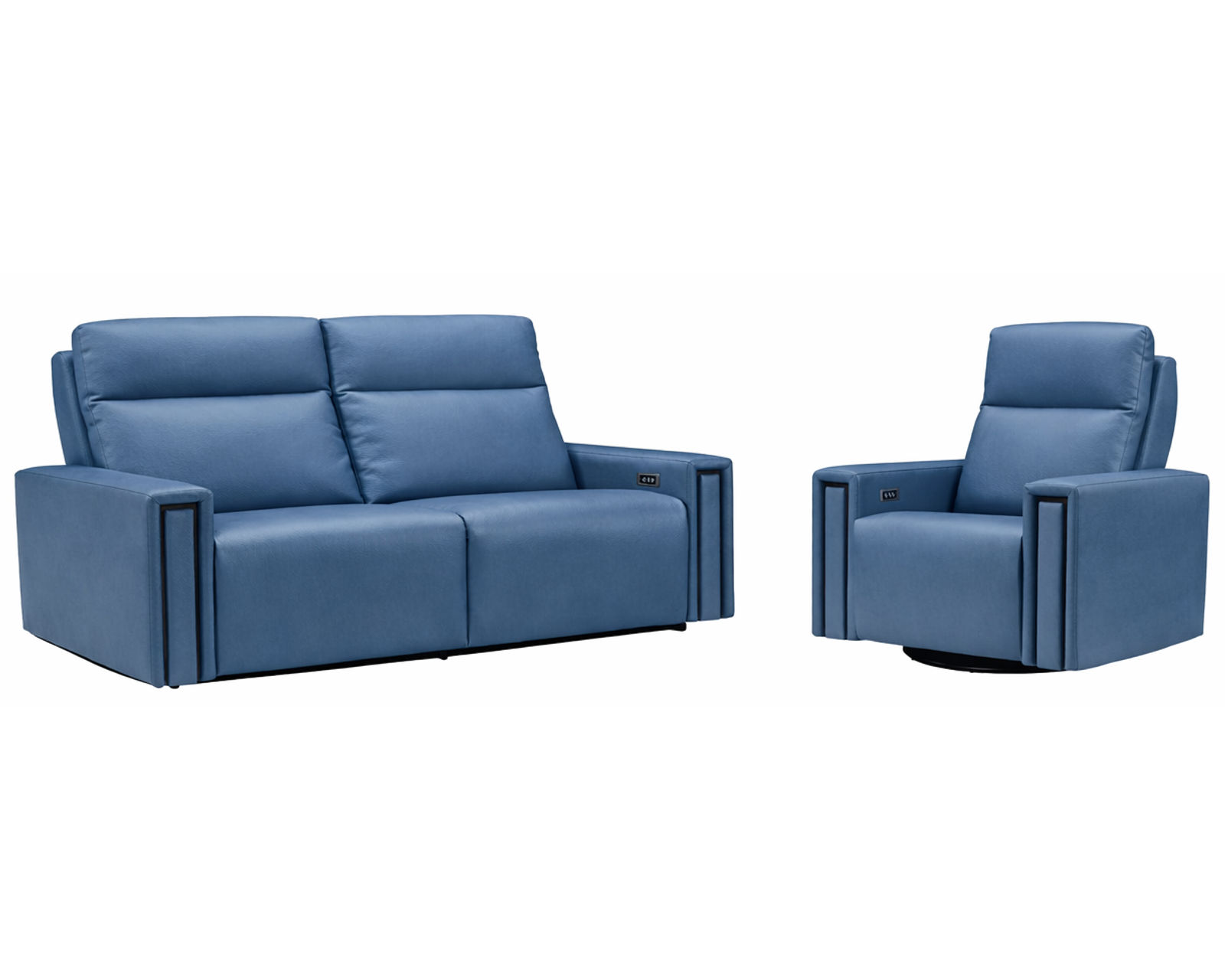 Evelyn Reclining Sofa — Available in Standard & Wide Cushions, 140+ Leather Options, and 82", 84", or 114" Widths - Where Precision Craftsmanship Meets Everyday Living