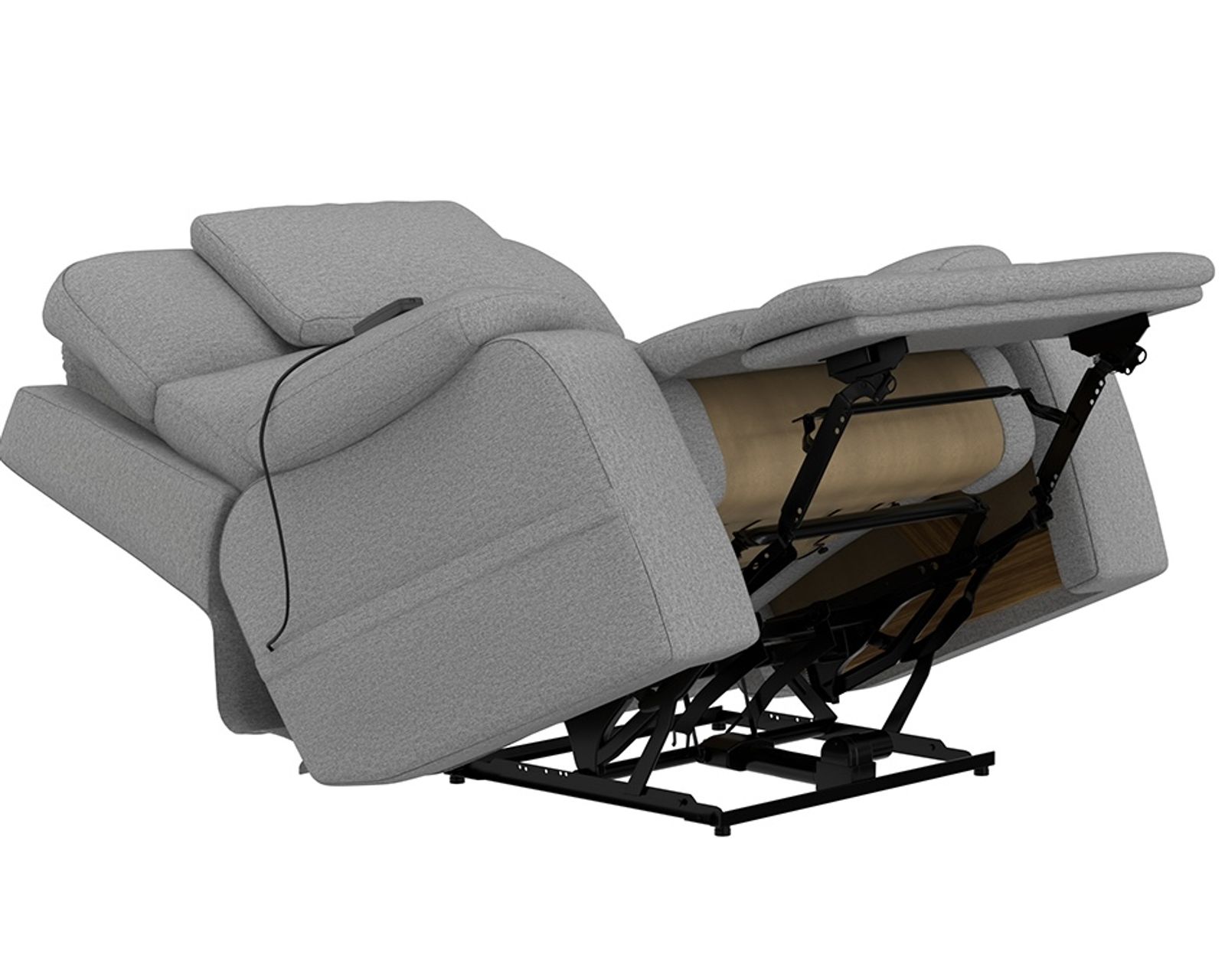 Dreamtime Power Headrest Lay Flat Recliner with CR3 Heat, Massage, Zero Gravity & Nanobionic Performance Fabric (three colors) - From Zero Gravity to Lay Flat — Find Your Perfect Position.