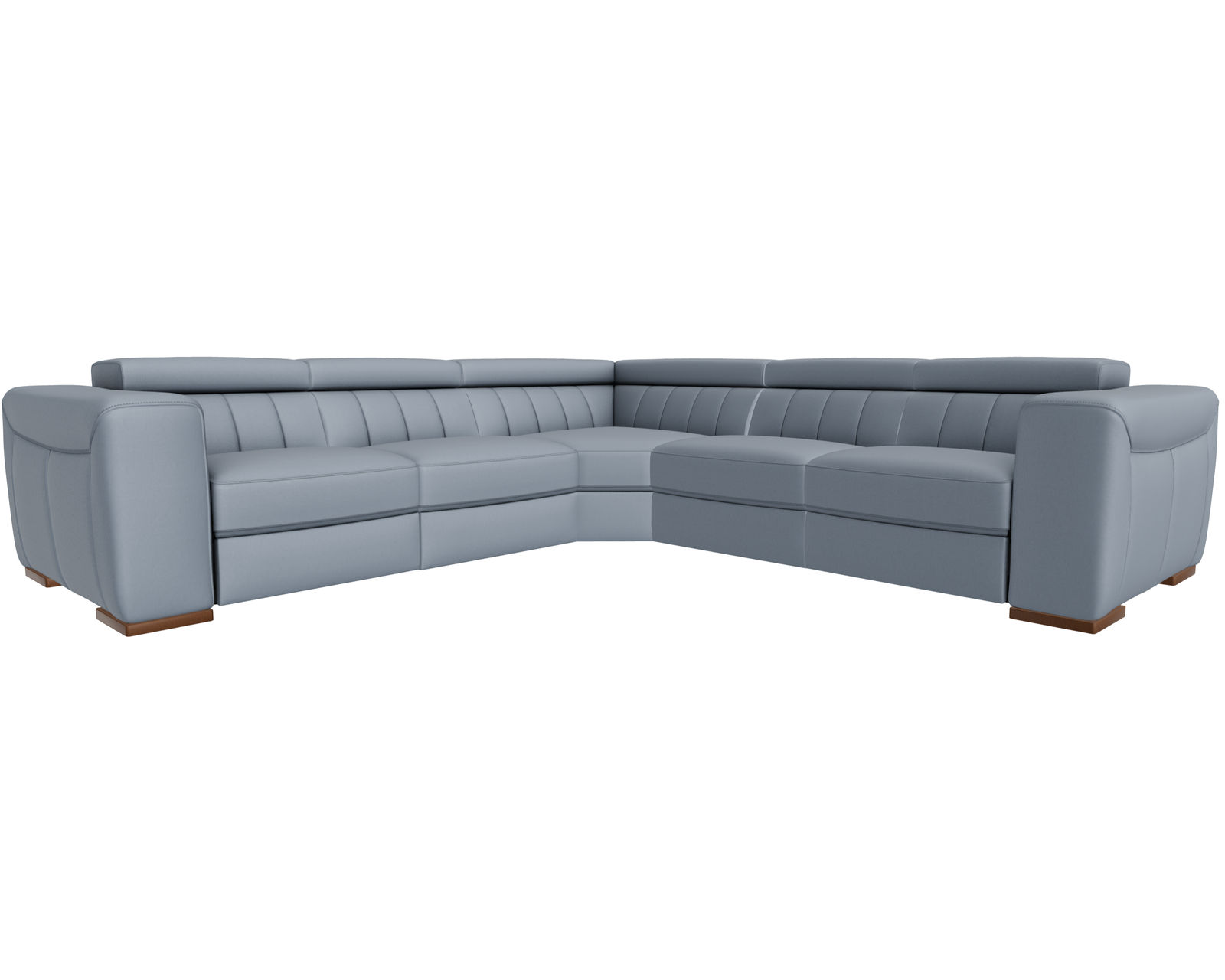Forza X790 Stationary Sectional (+50 leathers) - Layout I: Five Piece Sectional 126" x 126"