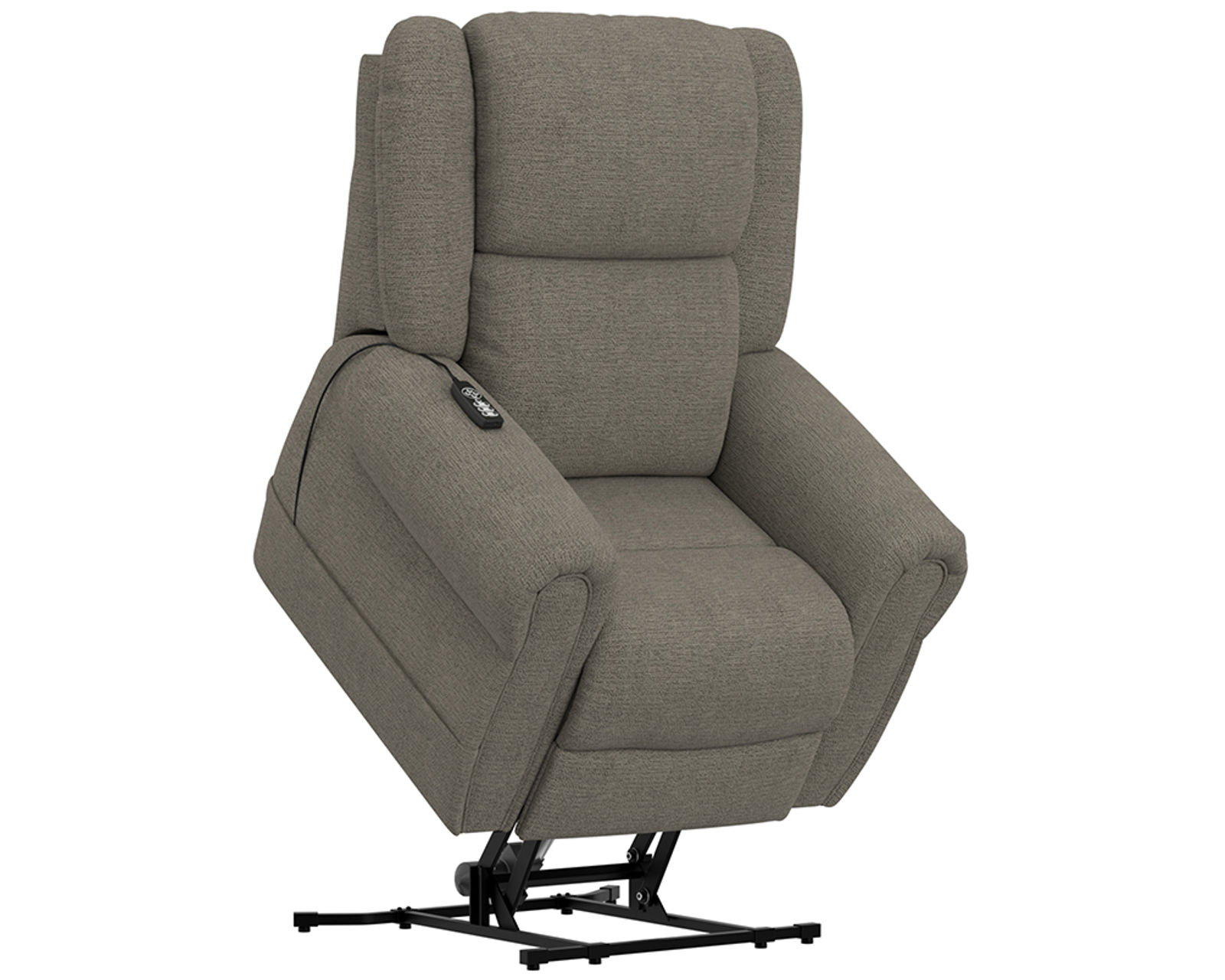 Paradise Power Lift Lay Flat Recliner with Power Headrest, Lumbar, CR3 Therapeutic Heat & Massage & Nanobionic Fabric Advanced Wellness (2 colors) - Built for Comfort. Powered for Independence.