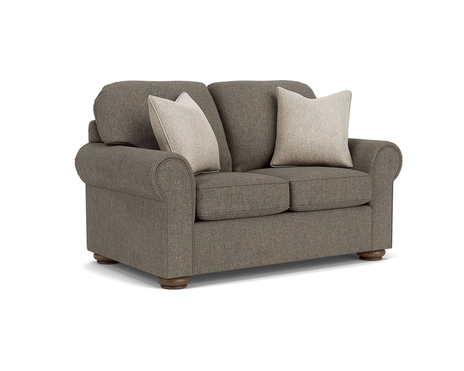 Preston 5538 Loveseat (100+ fabrics) 86" - Features the Flexsteel Blue Steel Seat Spring never needs replacing