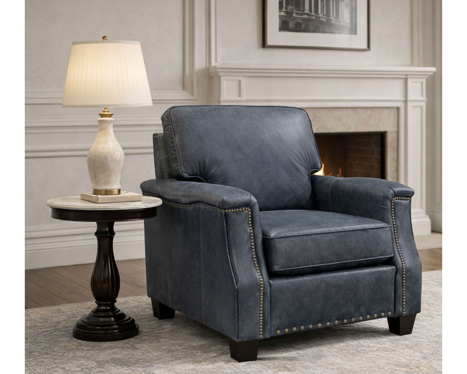 Salem 88" Leather Sofa (+29 Leathers) - 29 Top-Grain Leather Choices