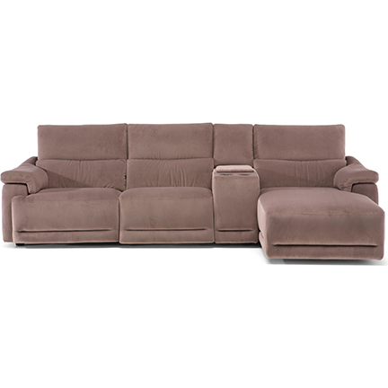 Layout I: Four Piece Sectional (2 recliners) 122" x 64"