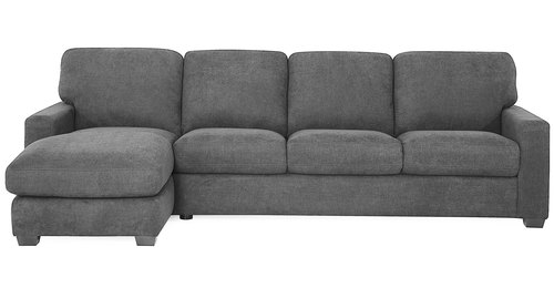 Layout L: Two Piece Sectional. 60" x 114" 