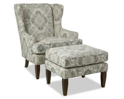 Raleigh Wing Back Accent Chair (Performance fabrics)	P015410BD