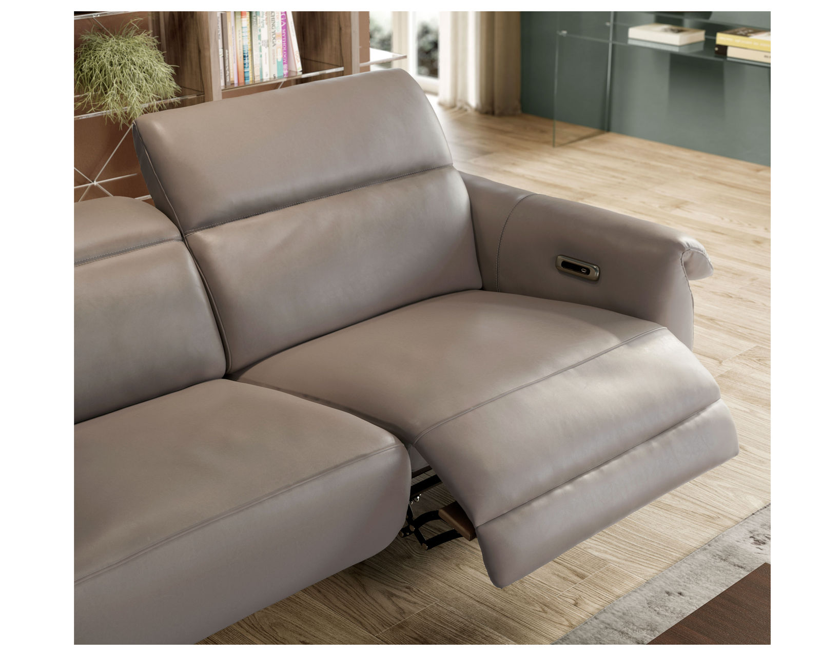 Leggiadro C143 Power Reclining Sofa (81" or 93") +50 leathers