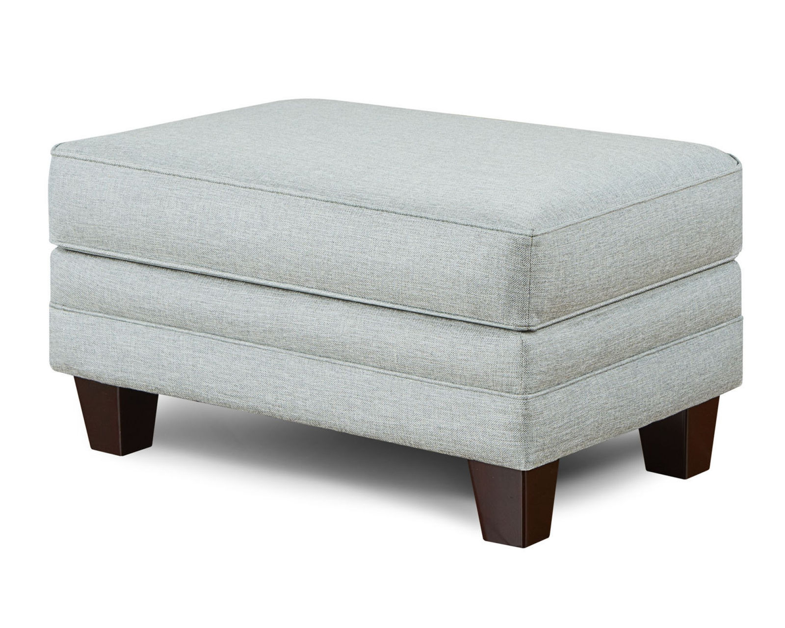 Grande Mist 88" Sofa - 1140 (includes pillows) Performance fabric (In stock) - Grande 22" x 35" Mist Ottoman (Performance fabric)