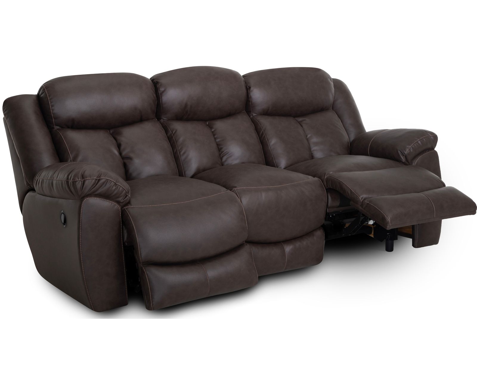 Warner 653 Rocker Recliner Coffee - Warner Reclining Sofa