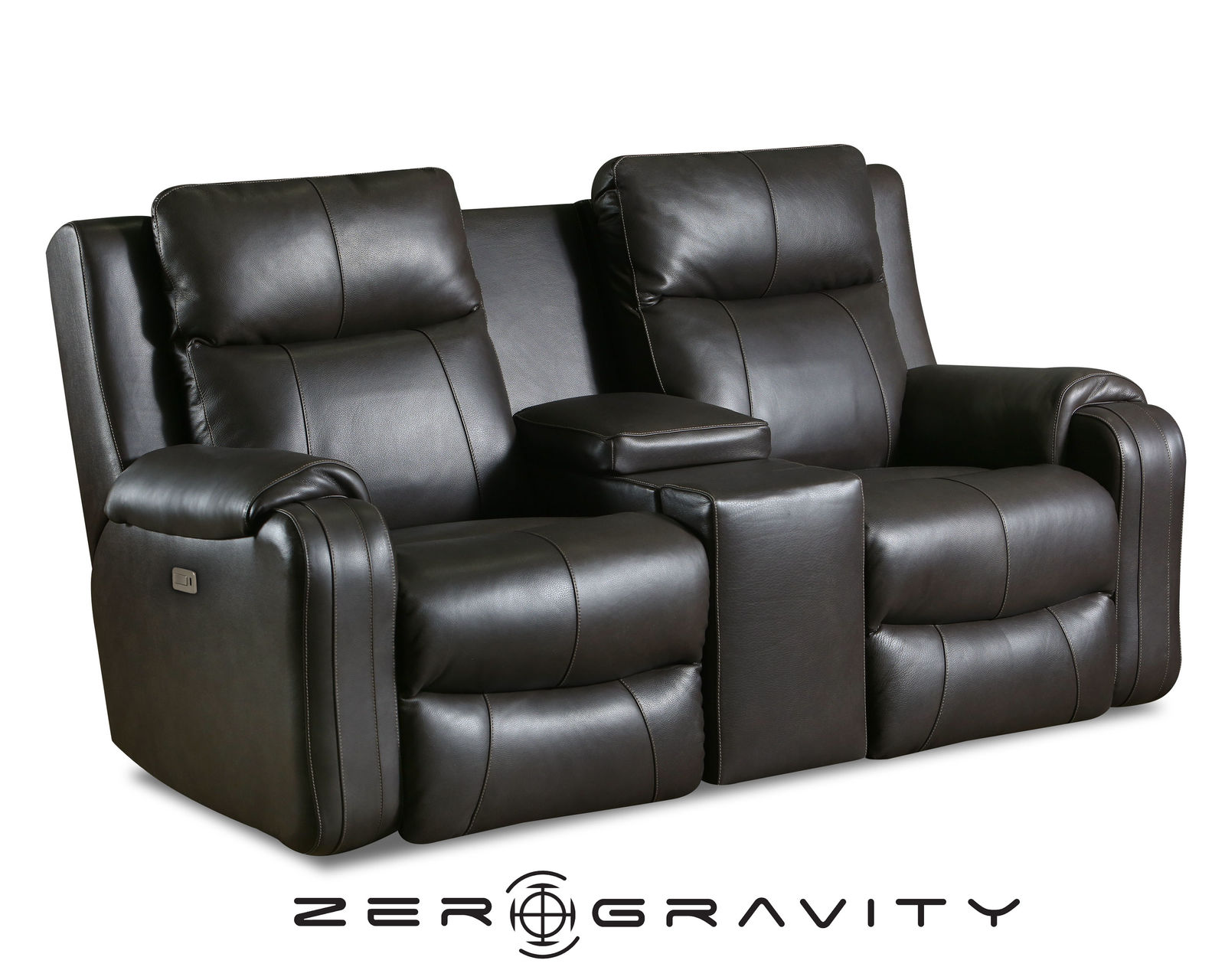 Contour 83" Zero Gravity Power Reclining Sofa (+150 fabrics and leathers) - Contour Zero Gravity Power Headrest Power Reclining Console Loveseat