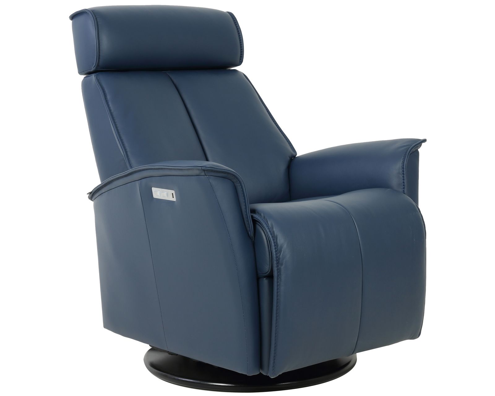 Venice 78" Dual Power Reclining Wallsaver Sofa (+40 leathers) - Venice Power Swivel Glider Recliner 