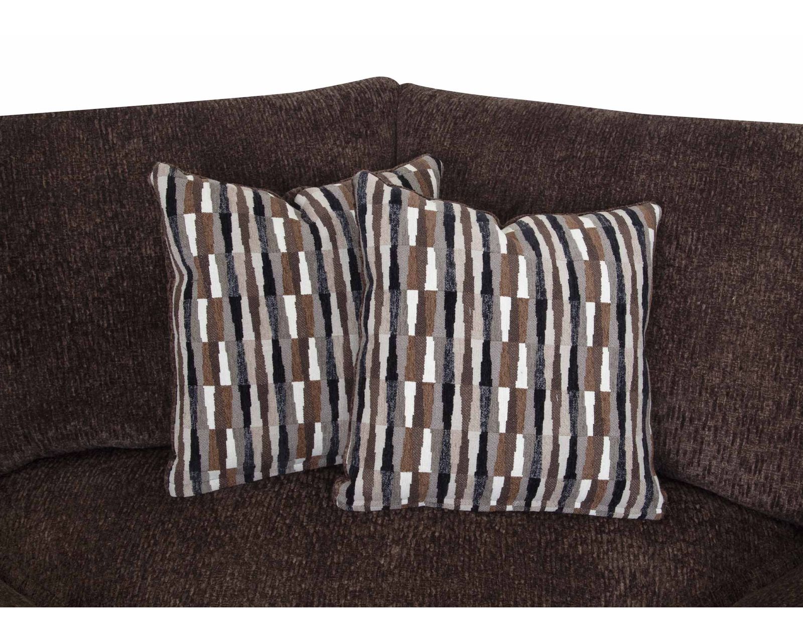 Donegal 840 Three Piece Sectional (Oversized Comfort. Rich Texture. Made for Relaxing) - Designer-Curated. Perfectly Coordinated. Surprisingly Affordable.