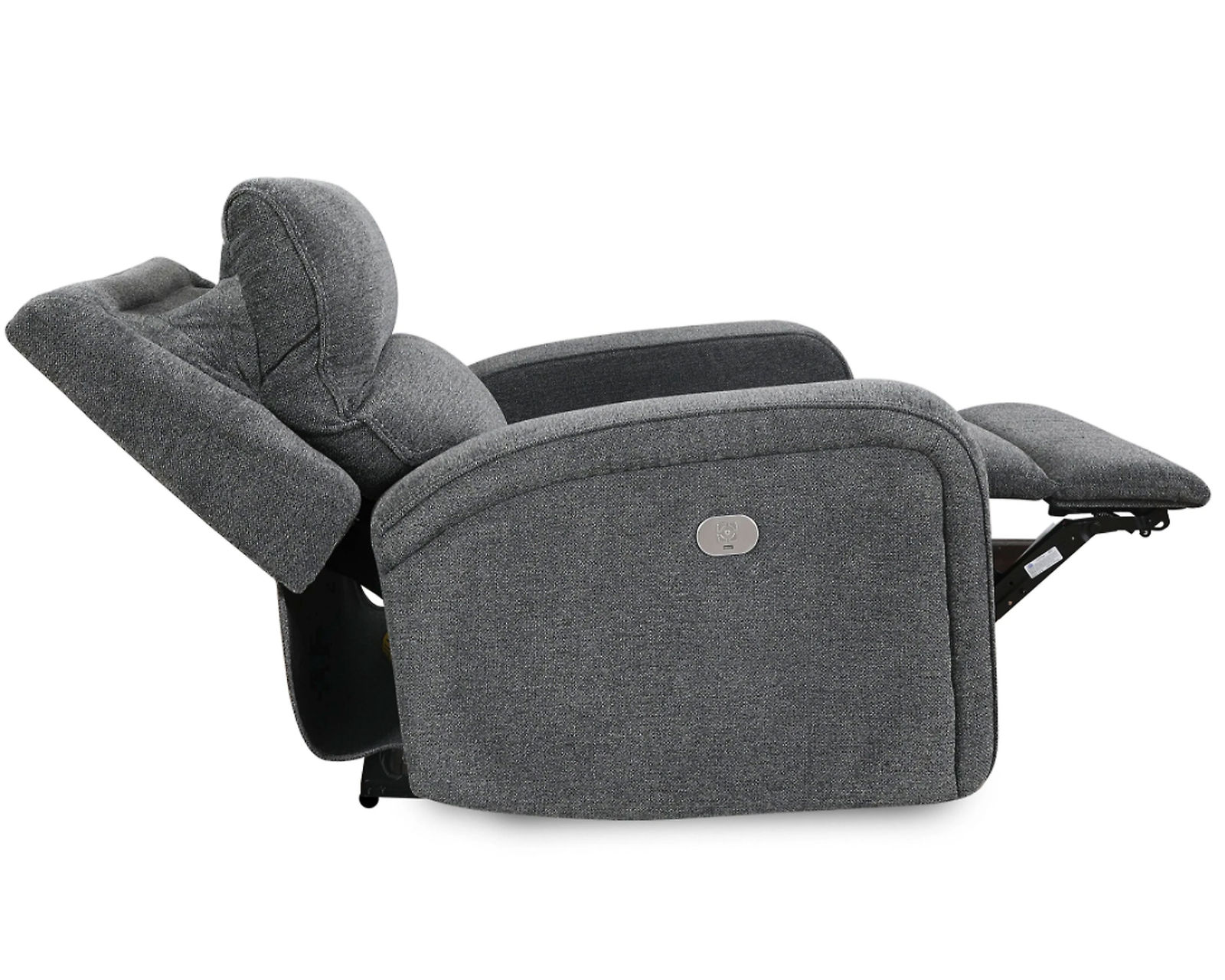 Polaris 84" Power Headrest Power Reclining Sofa Grey (In stock - Fast shipping) - Polaris Power Headrest Power Recliner
