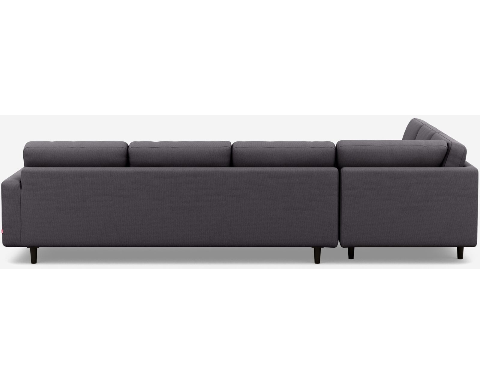 Oskar 77158 Sectional (124" x 95") +50 fabrics - Layout A: Two Piece Sectional 95" x 124"