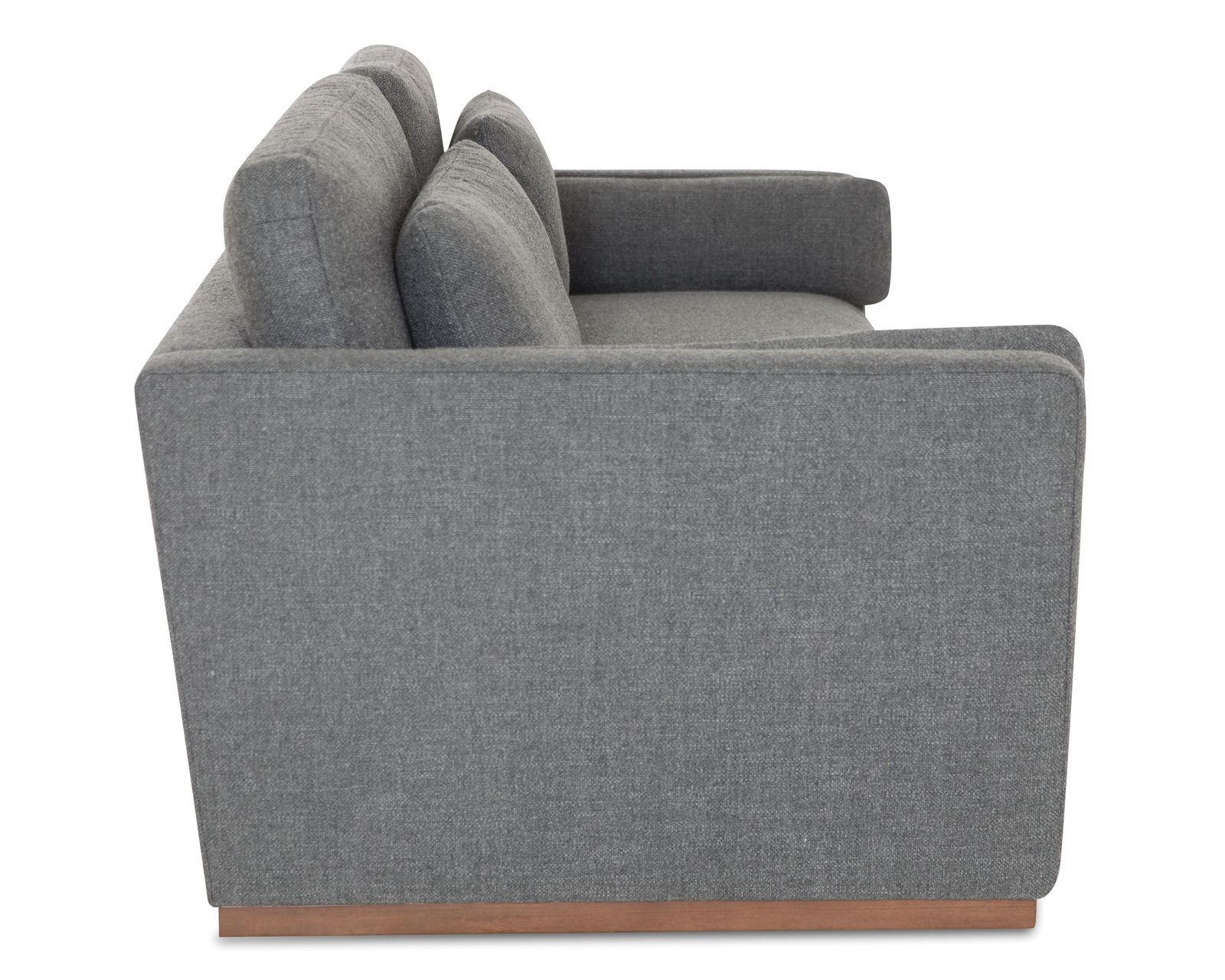 Shea 77646 Stationary 73" - 90" Sofa (Color choices) - Back pillows compliment the modern styling