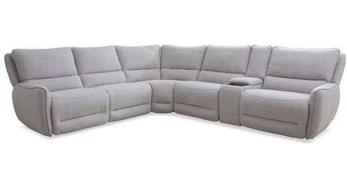 Layout B: Six Piece Reclining Sectional 119" x 132"