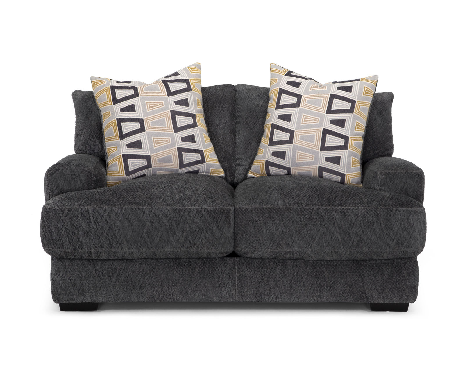 Flint 87" Stationary Sofa (Includes Pillows) - Flint Loveseat