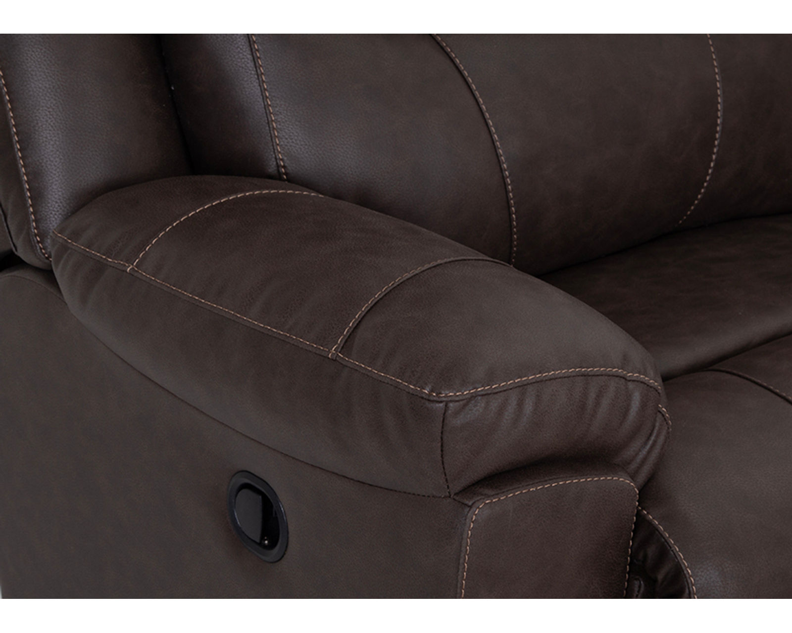 Davenport 659 Reclining Sectional Coffee (3 colors) - Power Recline Available