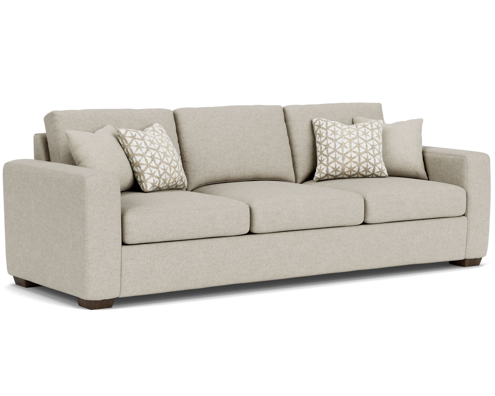 Collins 7107 Sofa (+100 fabrics) 80" - 89" - 101"  - Features the Flexsteel Blue Steel Seat Spring never needs replacing.