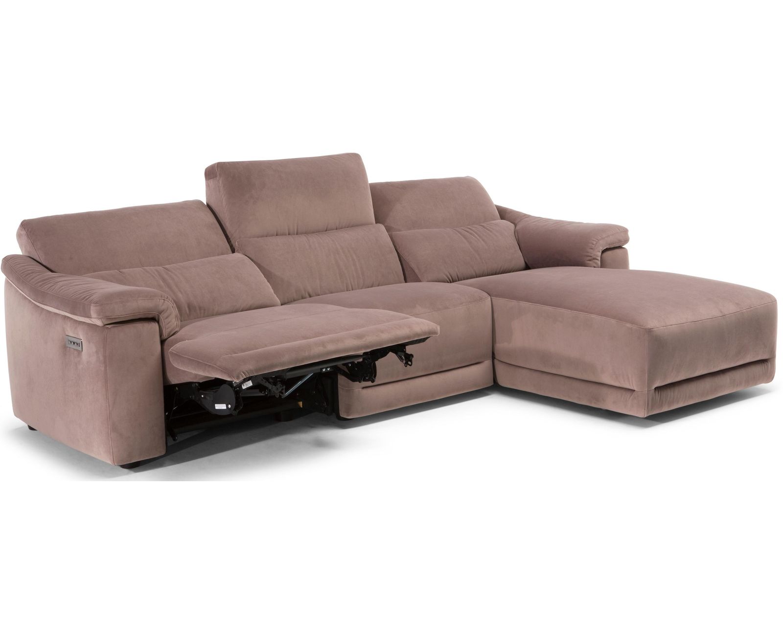Brama C070 Triple Power Reclining Sectional (+40 fabrics)