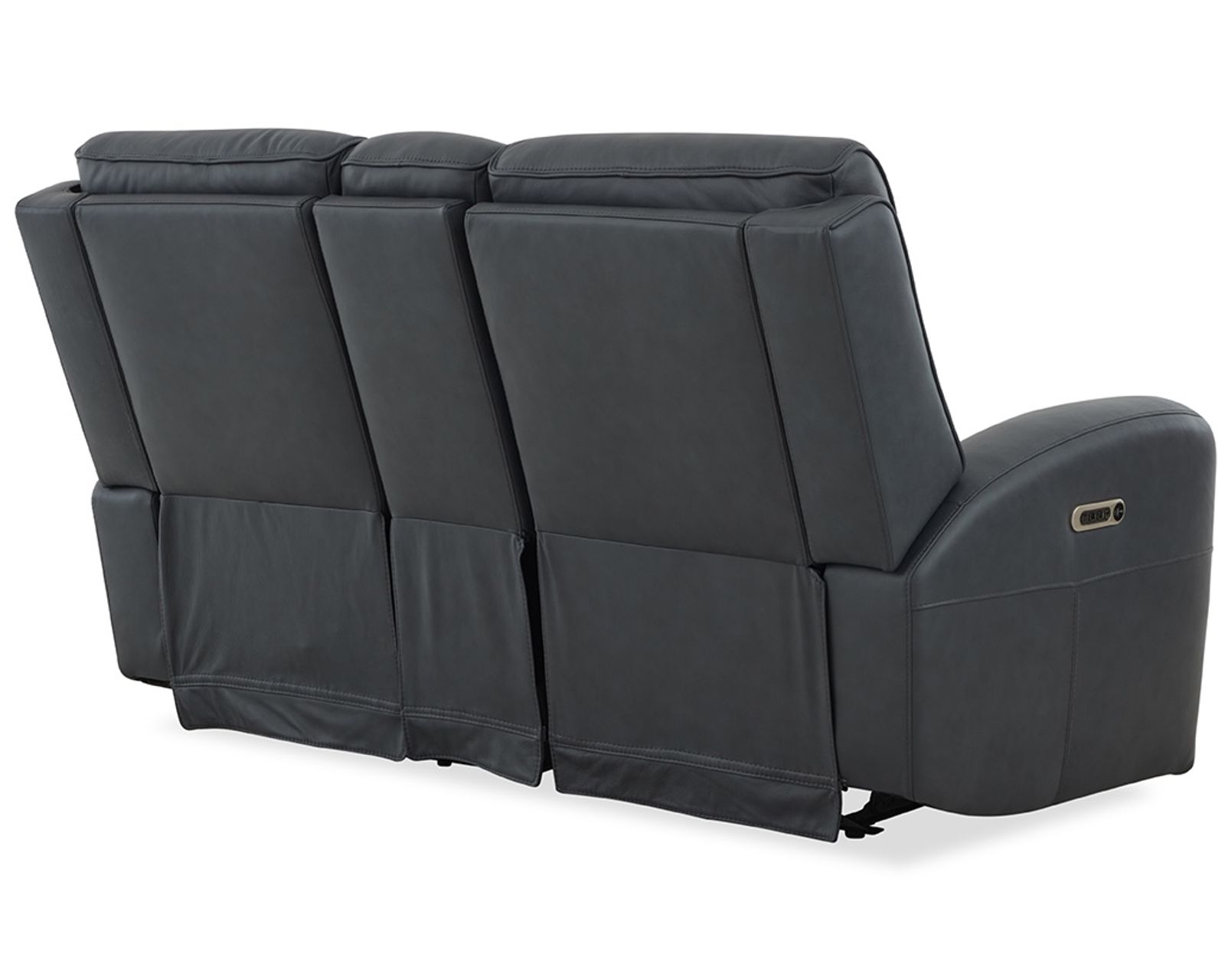 Warren 1848 Zero Gravity Triple Power Reclining Console Loveseat 77" (two colors) - Warren Triple Power Console Reclining Loveseat