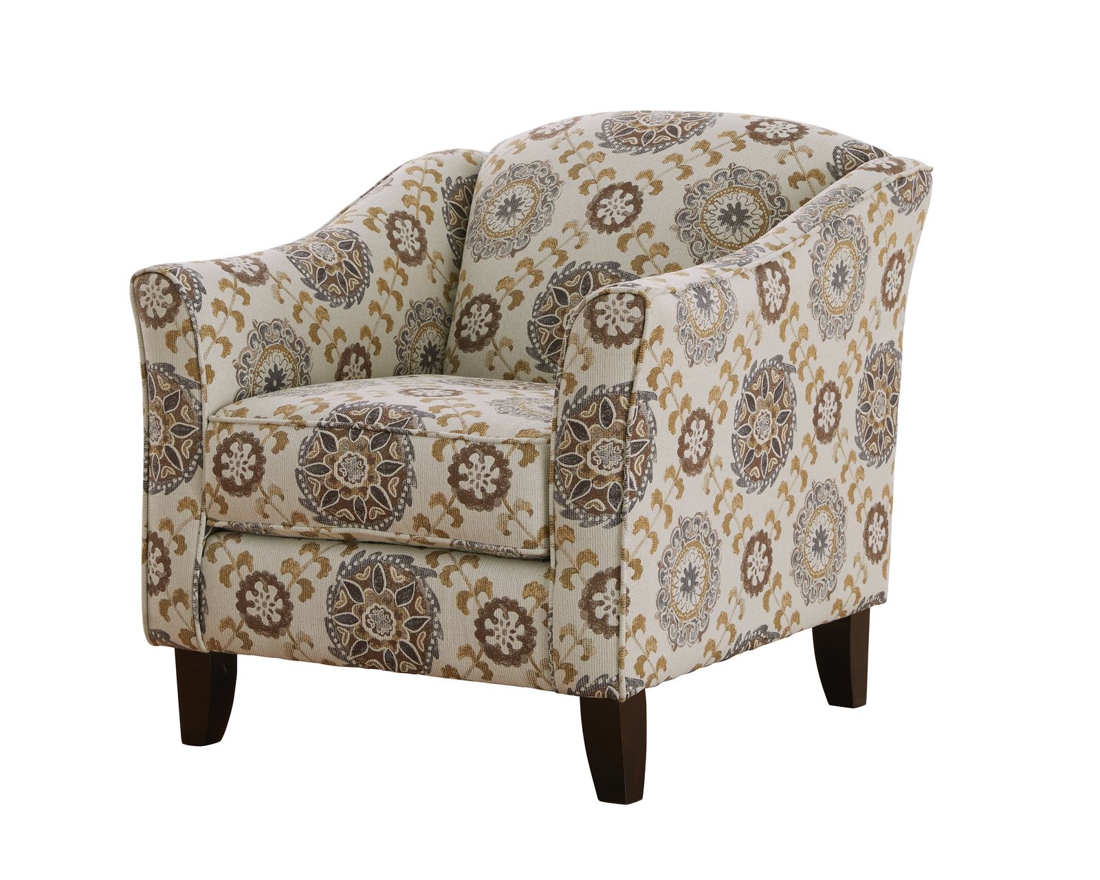 Crossroads Mink 98" Sofa (includes pillows) - Quintero Mineral Accent Chair