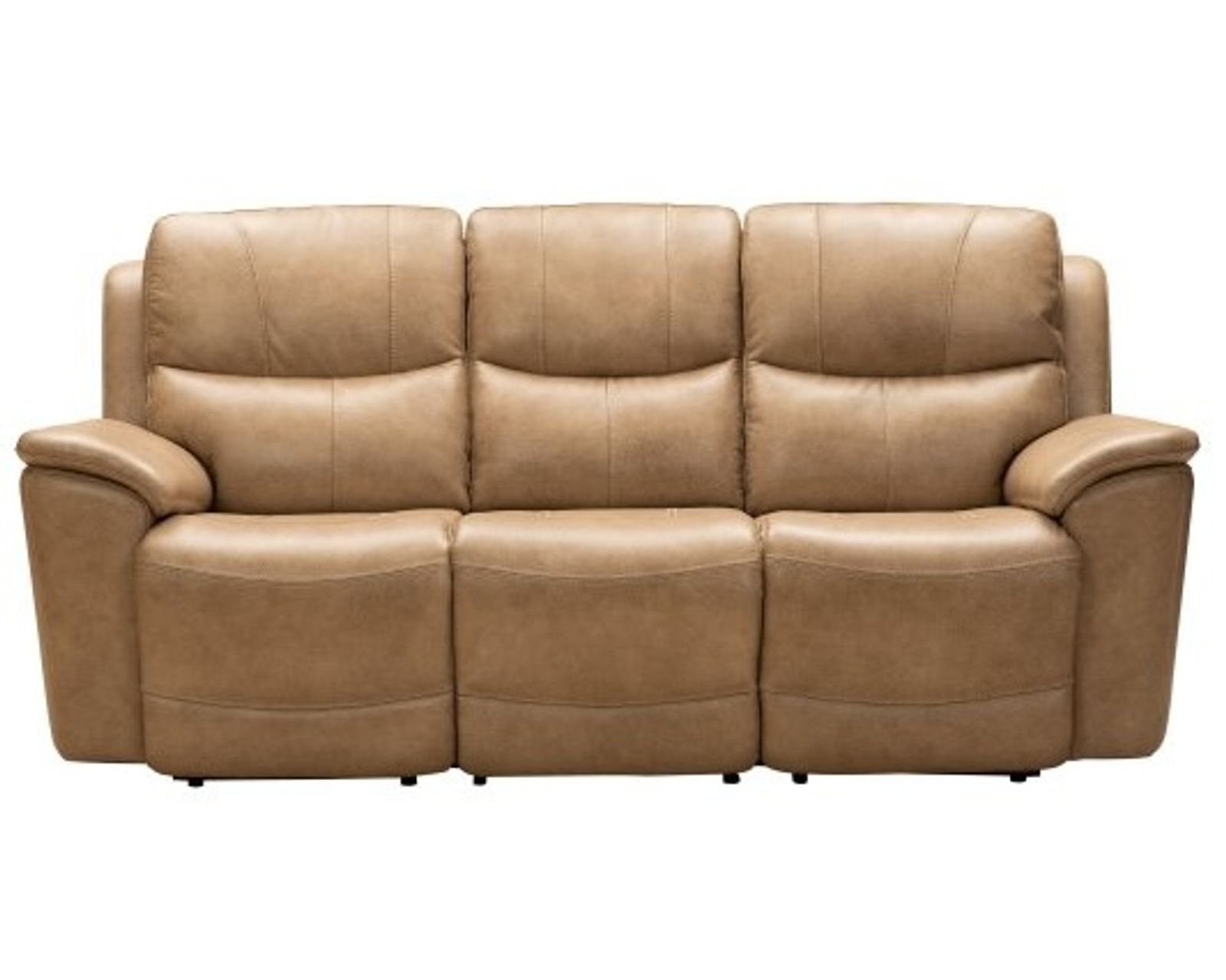 Kaden Leather Power Headrest - Power Lumbar - Power Recliner (Taupe) In stock - Kaden Leather Power Headrest - Power Lumbar - Power Reclining Sofa