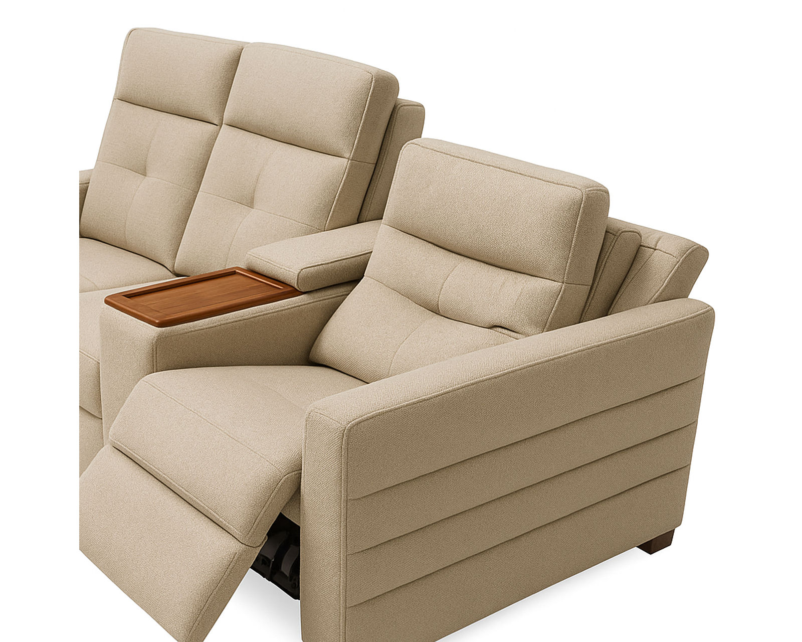 Reece 40109 Triple Power Reclining Sectional (+50 fabrics)