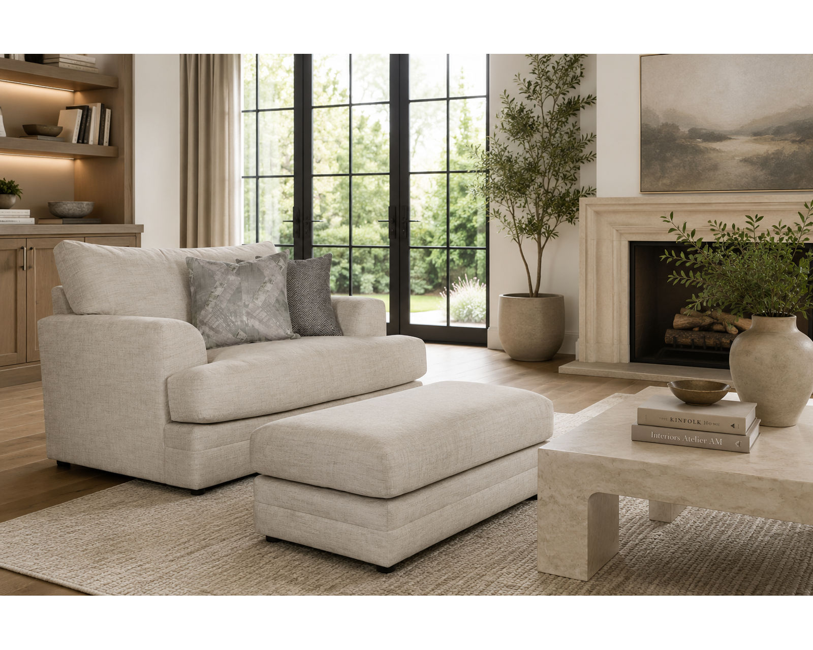 Zeller 93" Sofa (includes pillows)