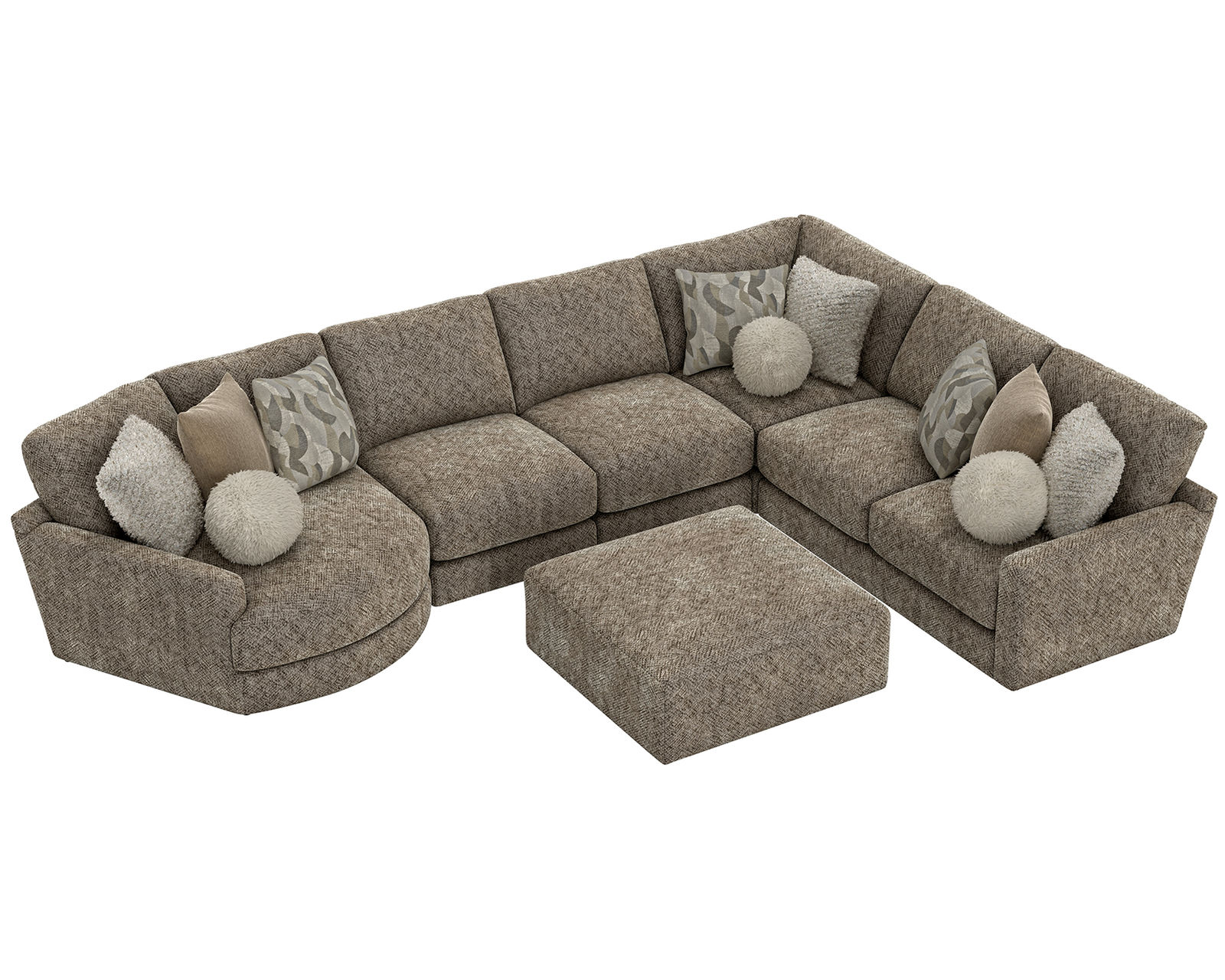 Turner 3145 Modular Sectional (includes pillows) - Exceptional Comfort. Extraordinary Value.