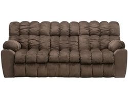 Brayden 88" Reclining Sofa with Drop-Down Table, Lights &amp; Storage Drawer (Plush Comfort. Built-In Convenience. Made for Everyday Relaxation)