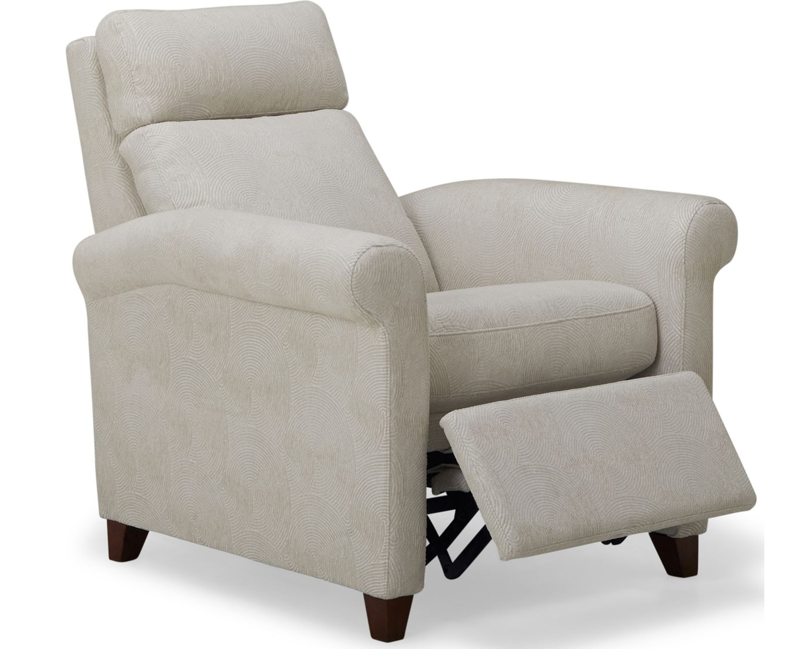 Soren 77170 Rolled Arm Sofa (87") +50 fabrics - Soren Pressback Recliner