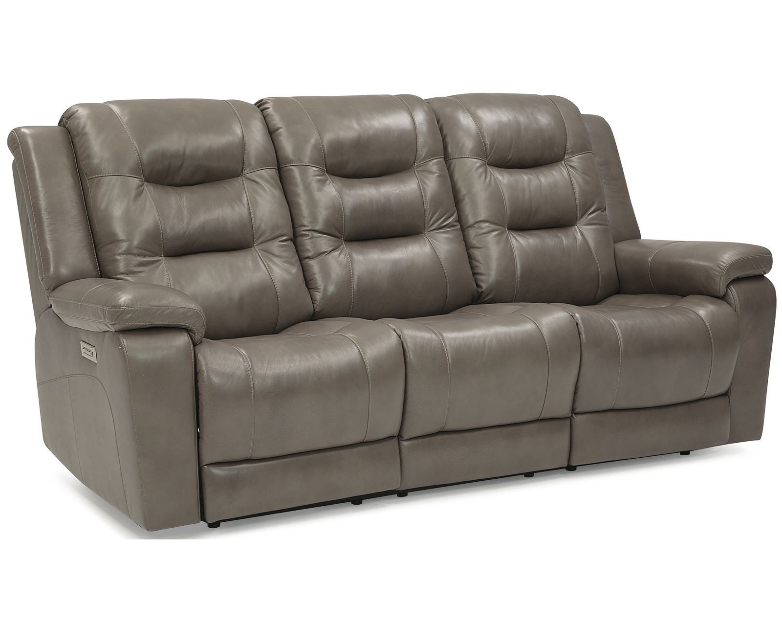 Leighton 41063 Power Headrest Power Reclining Sofa (86") +100 leathers - Leighton 86" Power Headrest Power Reclining Sofa